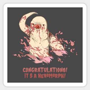 Congratulations! It's a Xenomorph! Sticker